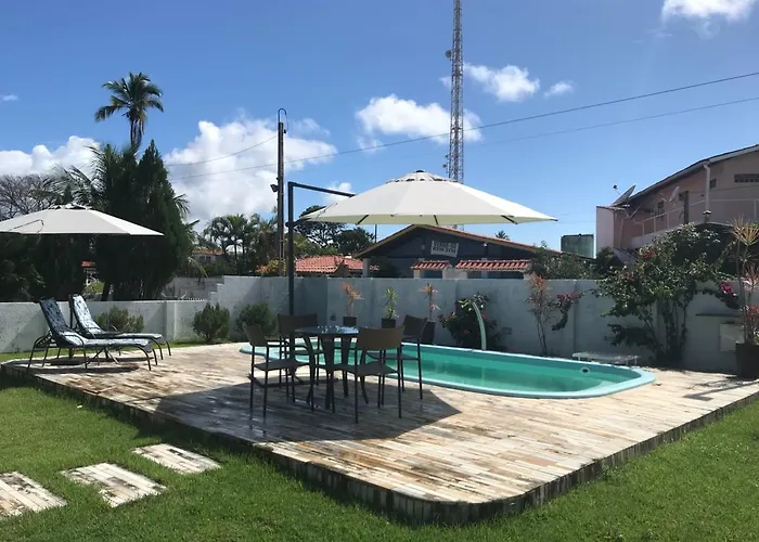 Serrambi - 4 Quartos Com Piscina E Churrasqueira